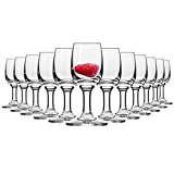 Alcohol Cage, vasos de chupito, 12x SET, volumen 35 ml, vasos de licor, aptos para lavavajillas, vasos de chupito para tequila, vasos de pie alto